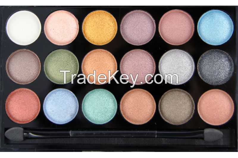 Private Lablel Makeup 18 Color Ultra Shimmer Eyeshadow