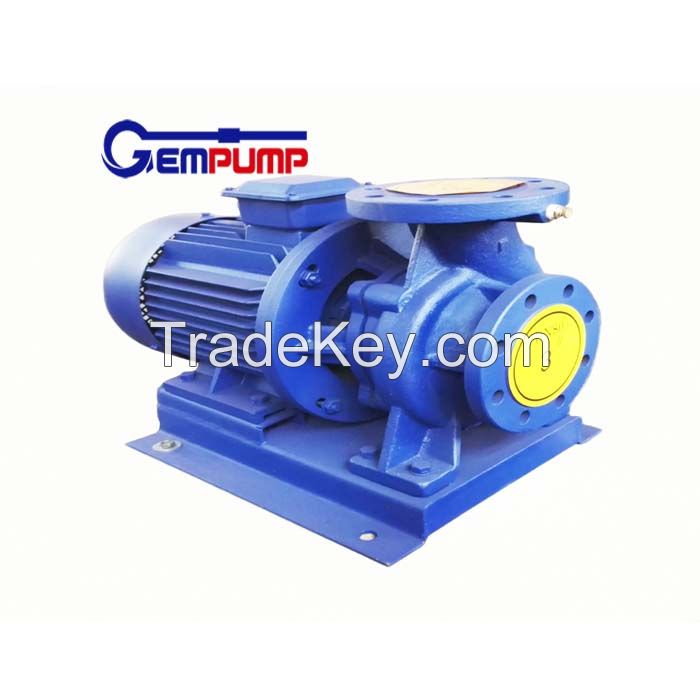 China High-Pressure ISW Series Pipe Horizontal Centrifugal Water Pump