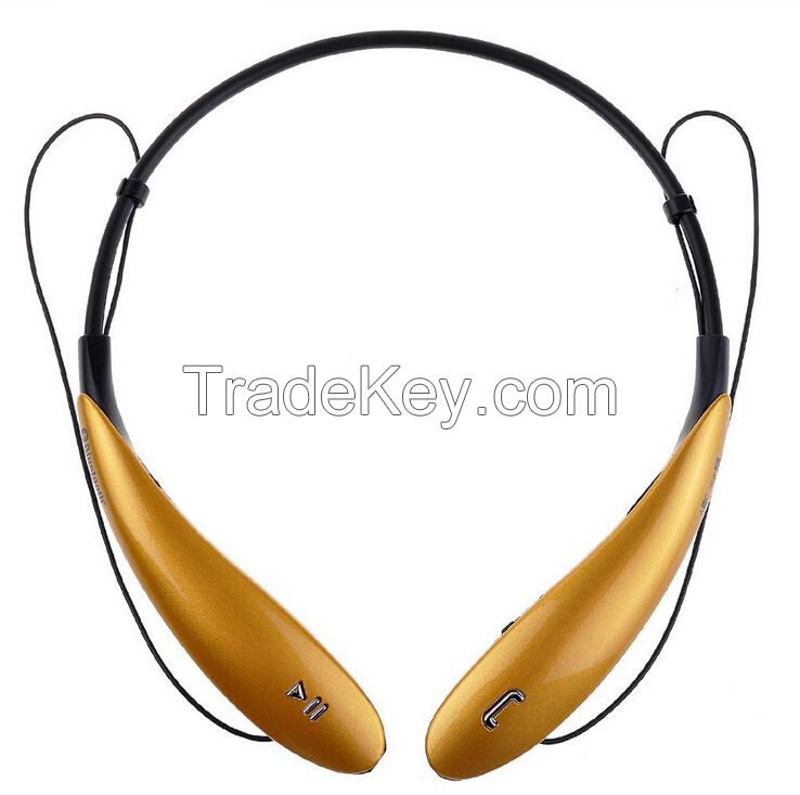 2015 colorful neckband stylish wireless stereo bluetooth headsets for ultra hbs800