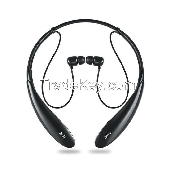 2015 colorful neckband stylish wireless stereo bluetooth headsets for ultra hbs800