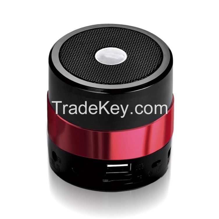 SD / AUX / USB / FM Rechargeable mini vibration bluetooth speaker