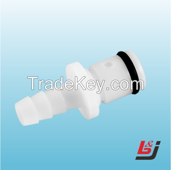 quick connector male connector for dvt prevention air pump device