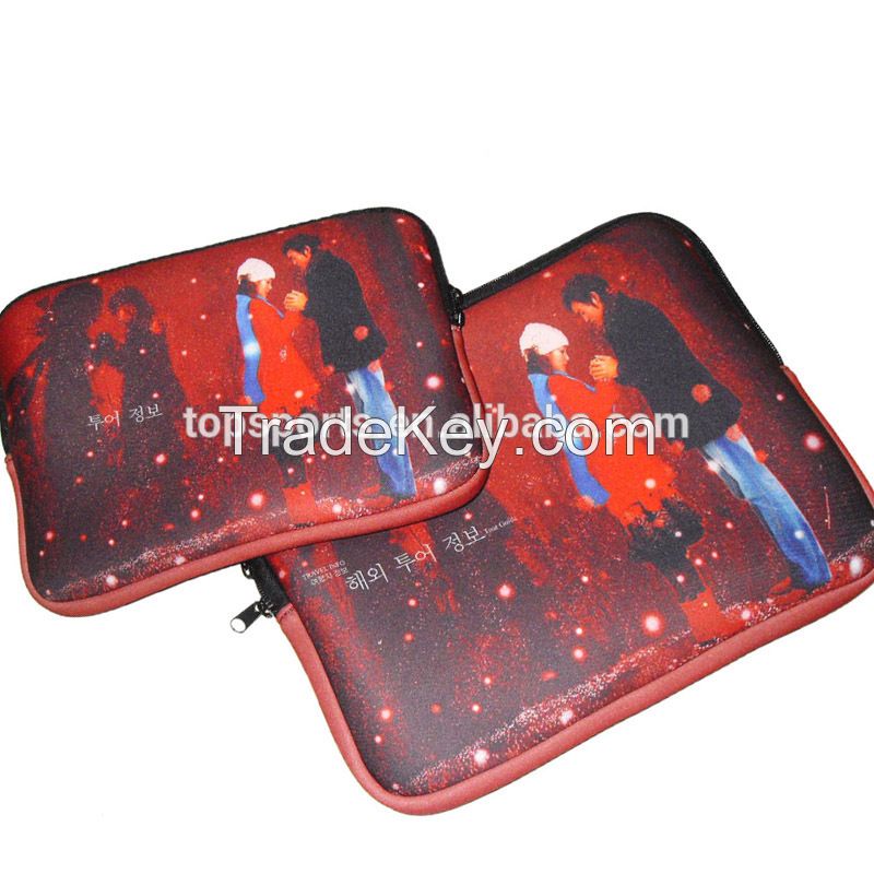 15.6 cute insulated neoprene laptop sleeve with zipper