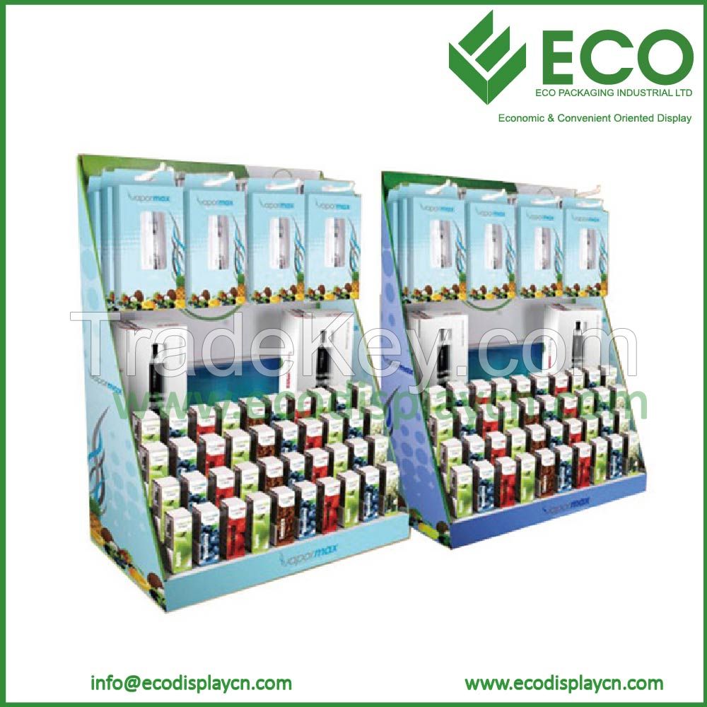 3 tiers cosmetic counter displays for market promotion