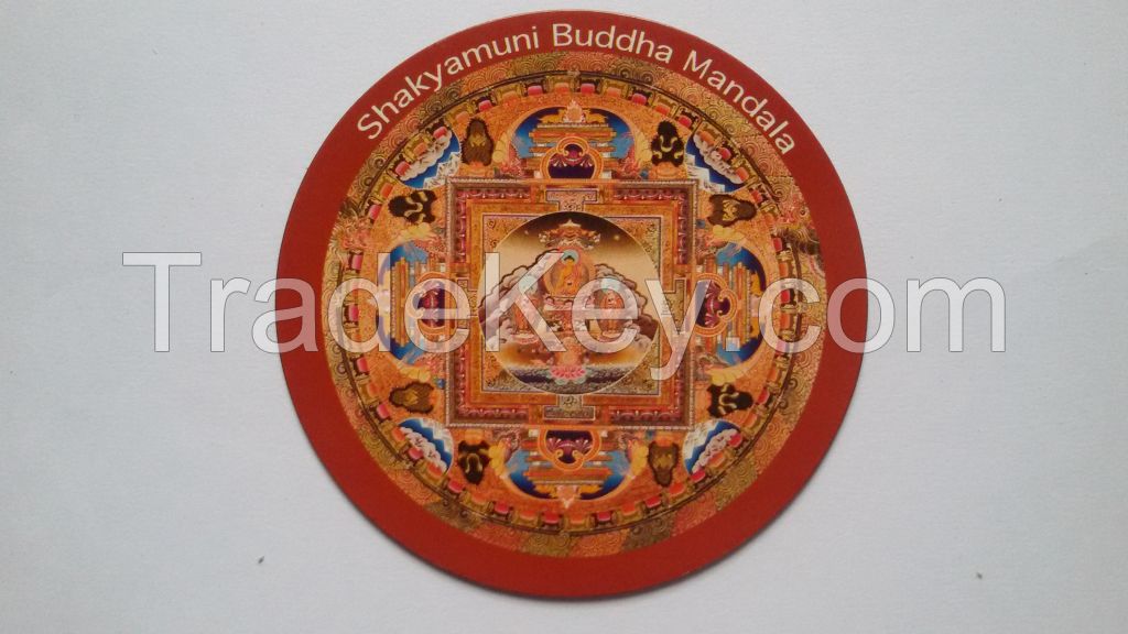 FRIDGE MAGNET- Thangka painting