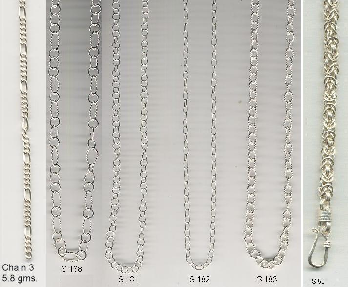 Silver Chains - New Designs