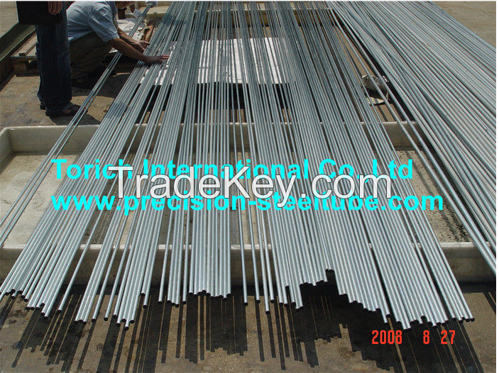 Precision Seamless Galvanized Steel Tubes DIN2391 EN103052 ST35.0 ST37