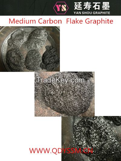 Medium Carbon Natural Flake Graphite Factory Supply