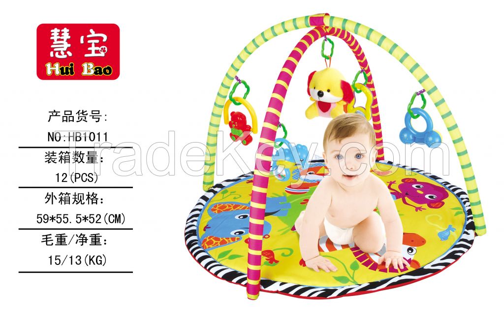 Baby fitness frame with mat