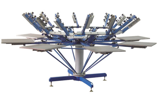 Manual Textile Screen Printing Machine, manual t-shirt screen printer