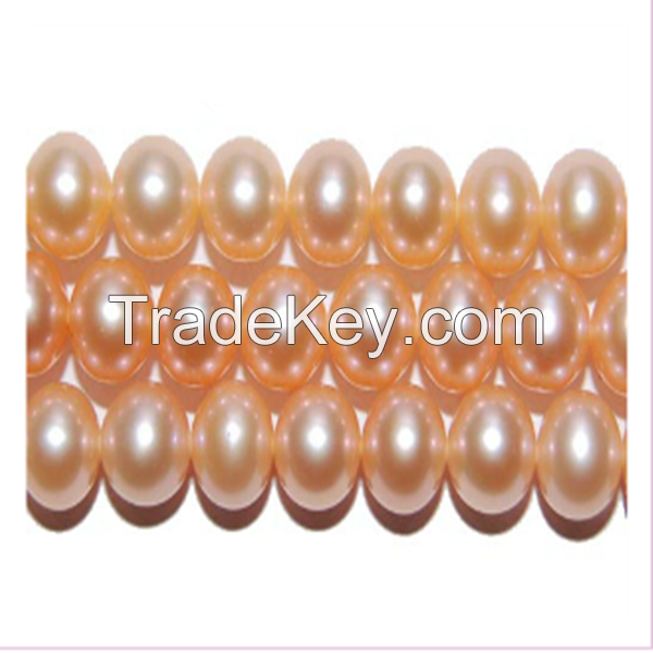 Grade AAA quality 6-7mm Natural Pink Color Freshwater Pearl Loose Strand