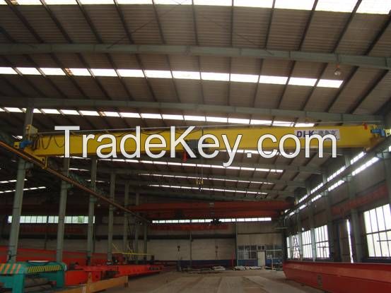 Lightweight and automation type electric single girder bridge crane