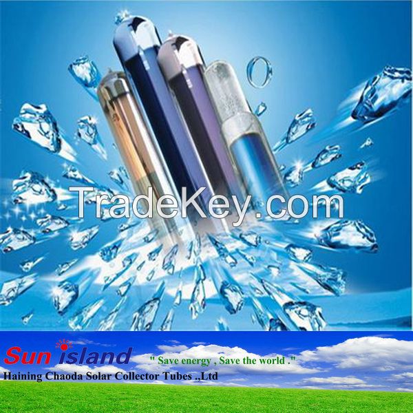 three target solar vacuum tube in water heater