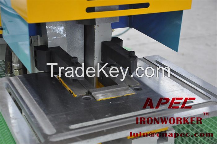 APEC Hydraulic Ironworker Machine AIW-120 (+86 18952636369)