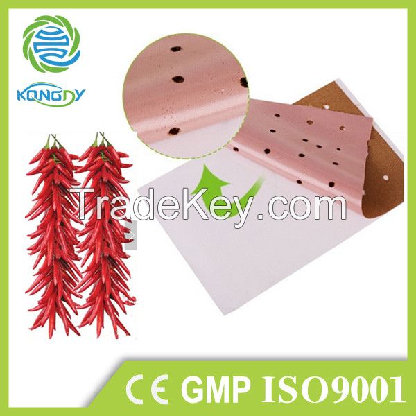 Direct factory OEM&amp;amp;amp;amp;ODM Manufacturer adhesive capsicum hot patch