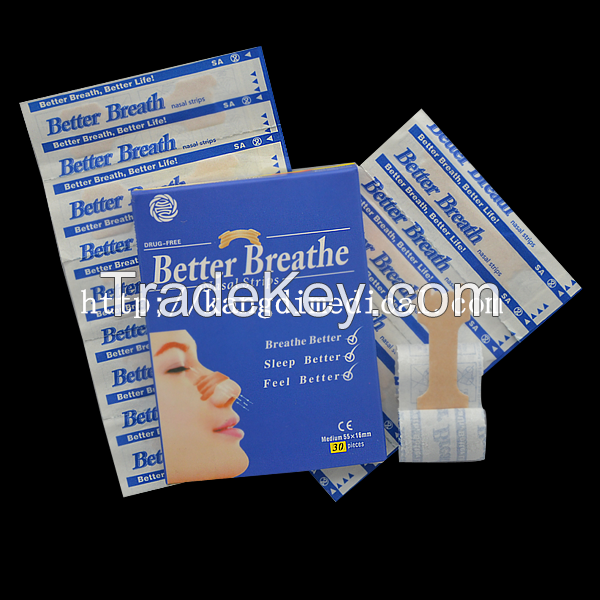 China fast sales OEM direct factory breath right nasal strip