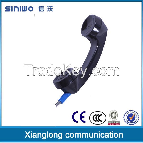 hot sale anti-explosion industrial handset rj11 connector ptt payphone handset