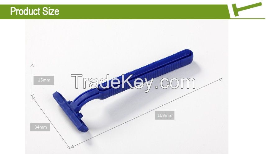 Popular man plastic disposable razor KL-2019