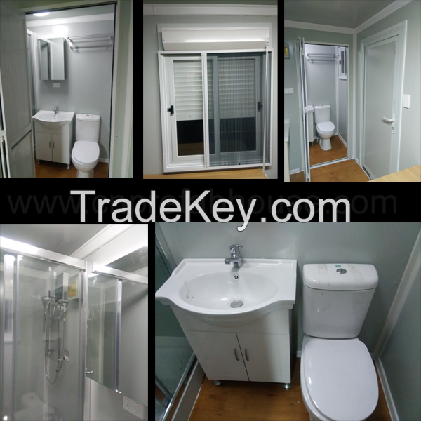 Professional design ISO certificated 20ft container houses