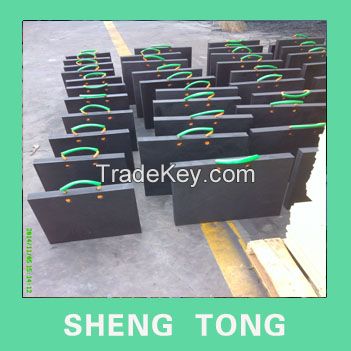 UHMWPE polyethylene material crane outrigger pad