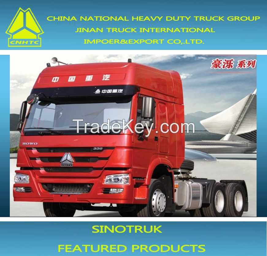 china supply 40ton howo 6x4 tractor truck