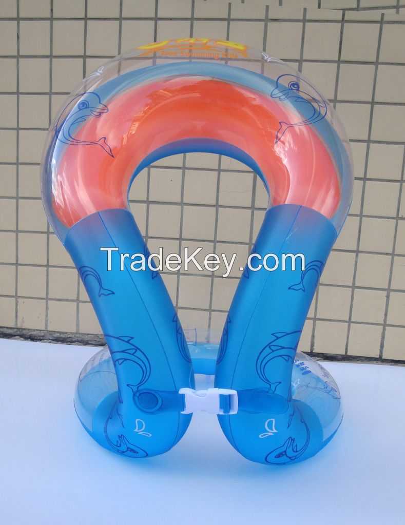 Anbel Newest Swim Tube laps Aquatic Float Inflatable Ring Pool Swimming Aid Trainee ack0001