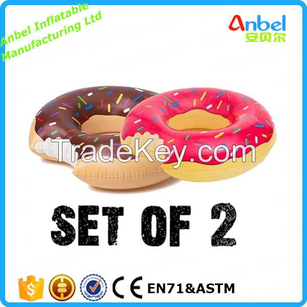 Anbel Donut Pool Float Beach Toy Swimming Tube Raft Water Lounges Mattress Fun Floatie ack0007