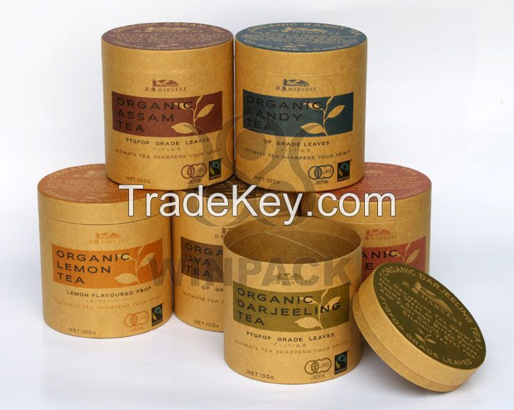 Guangzhou Wholesale Custom Print Kraft Paper Tube