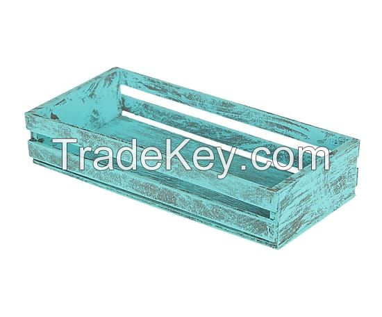 Cross functional wooden box, rustic