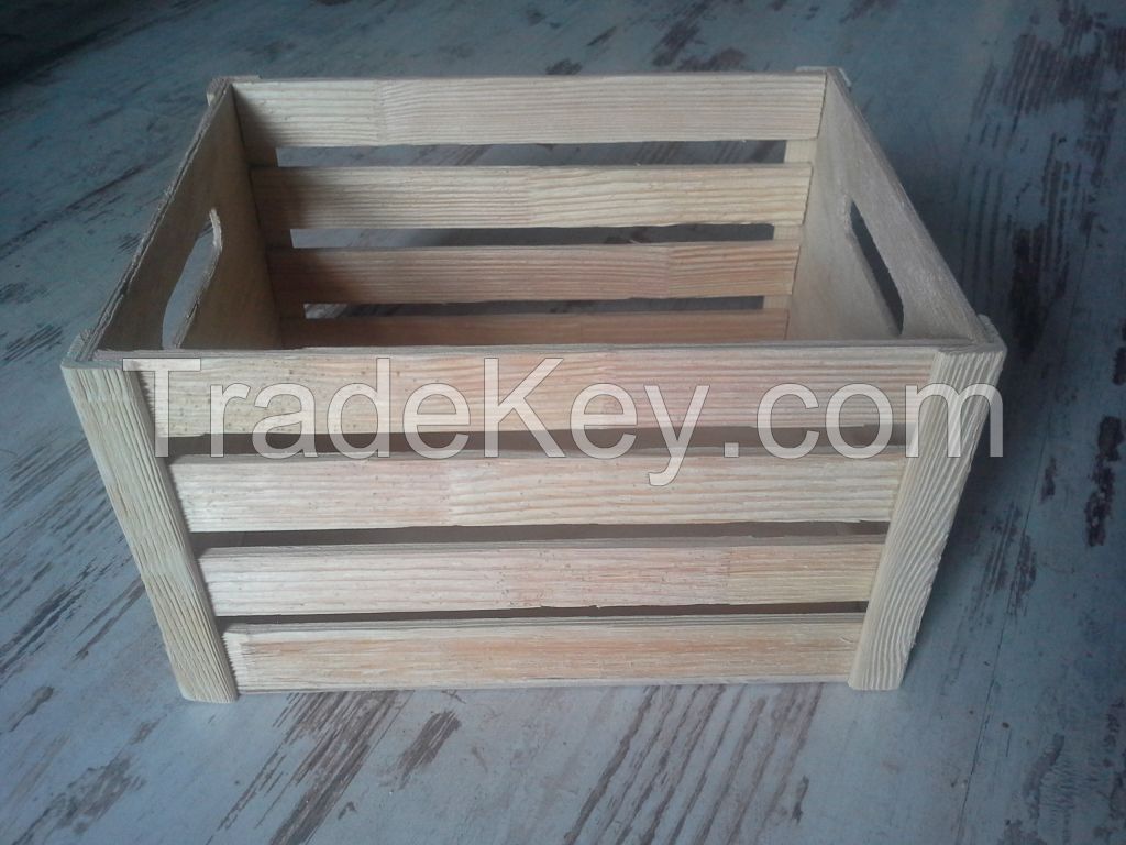 Cross functional wooden box, classical