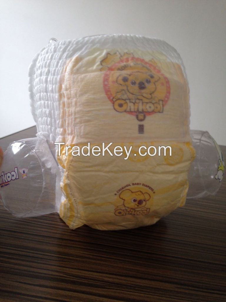 Chikool hot selling baby products / baby diapers wholesale in Quanzhou