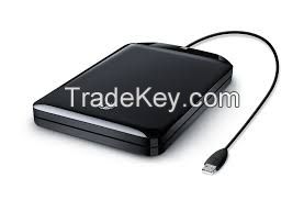 USB flash drive, SD memory cards Internal and external Hard Drives