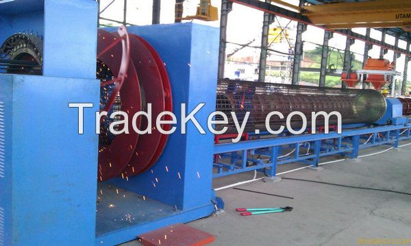 Pile wire cage welding machine