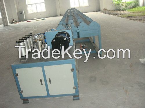 Steel bar button heading machine