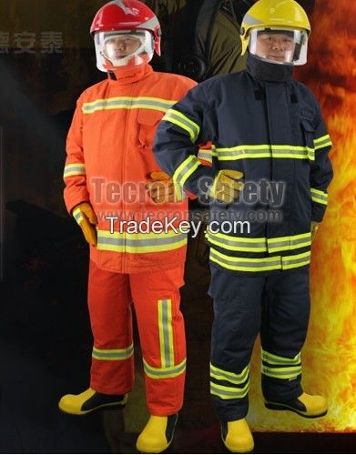 CE EN469 Certified Fire Fighter Suit, City Structure Fire Suit