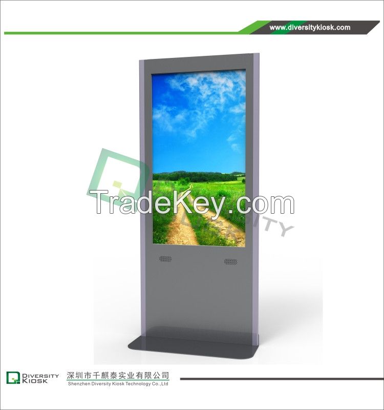 Indoor 55 Inch Digital Signage Kiosk with IR Touch Technology