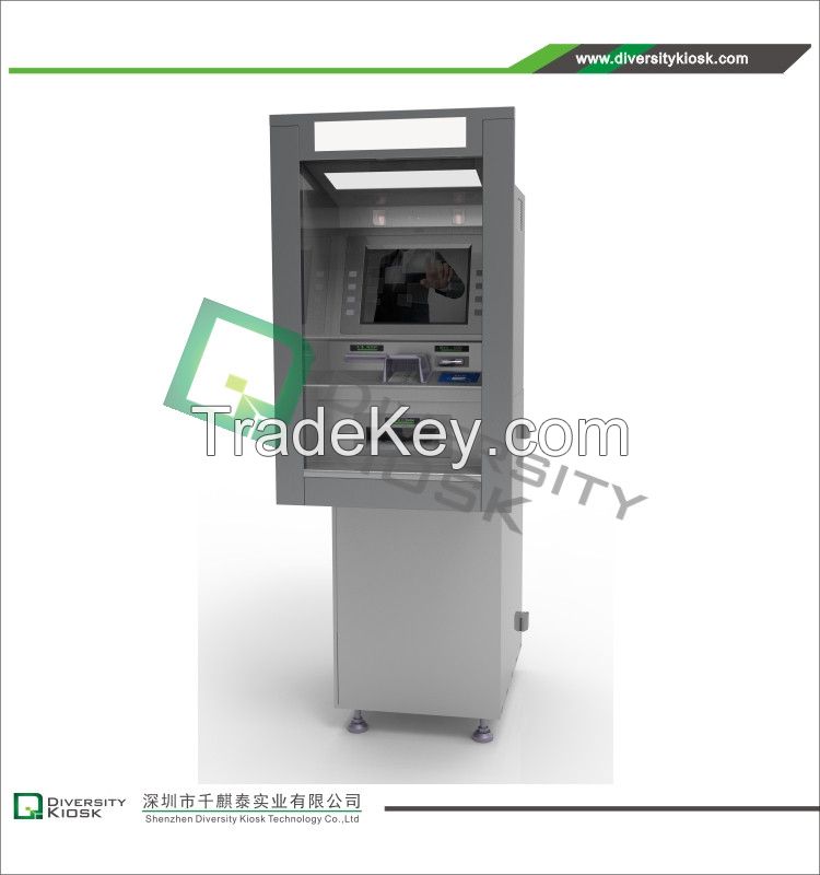 Through-the-wall ATM Kiosk