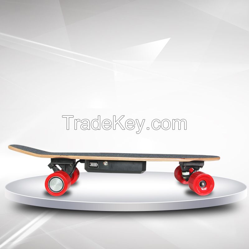 85USD cheap mini board 4 wheels kick skateboard