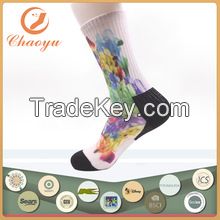 Outdoor Funky Graffiti Sublimation Print Skateboarding Socks