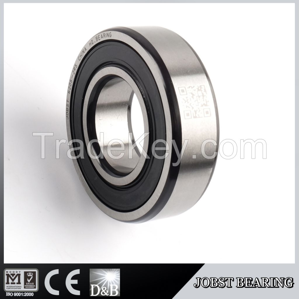 High quality deep groove ball bearing 6205 ZZ 2RS