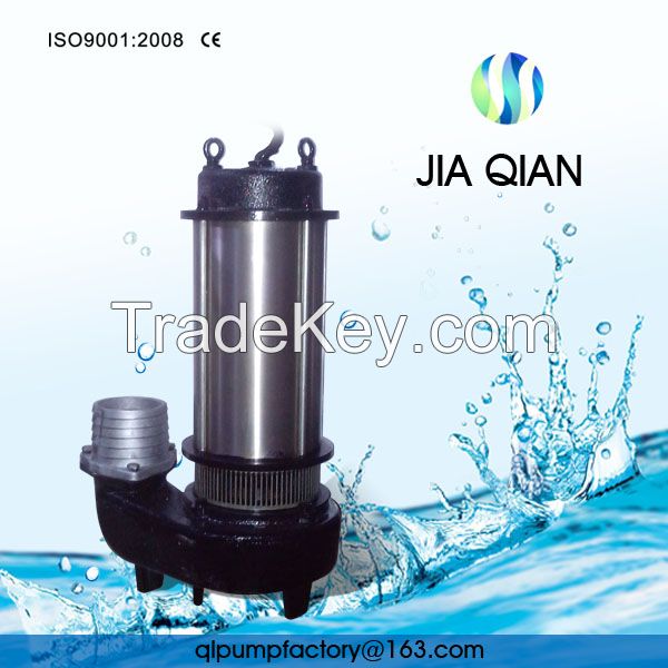 non clogging sewage submersible pump