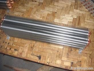 parallel tube finned evaporator H-116