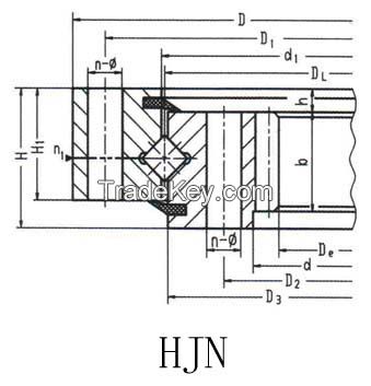 Single-Row Crossed Roller Slewing Ring