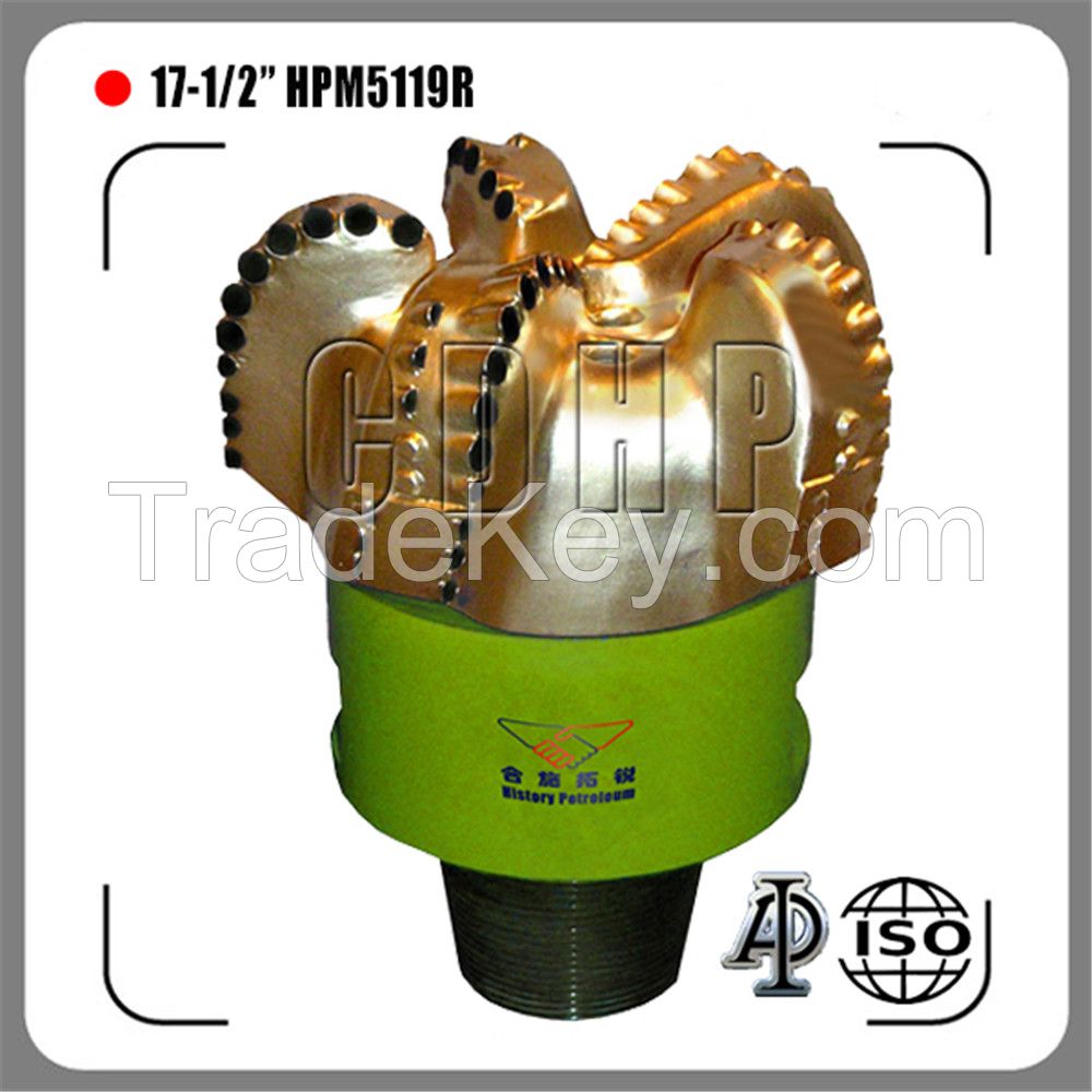 17 1/2&quot; Chinese quality steel body pdc drill bit for coal mine drilling