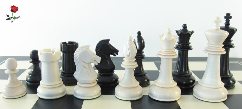 handmade chess set