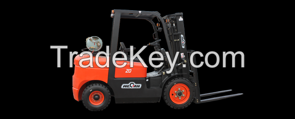 Gasoline / LPG  forklift truck 1.5 tons