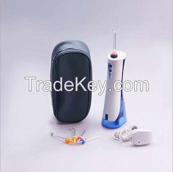 Rechargeable oral irrigator water flosser with three working modes