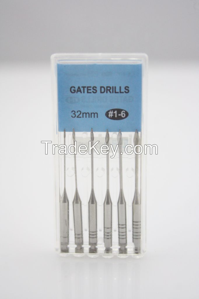 Gates Drills,Dental Apparatus,Root canal files