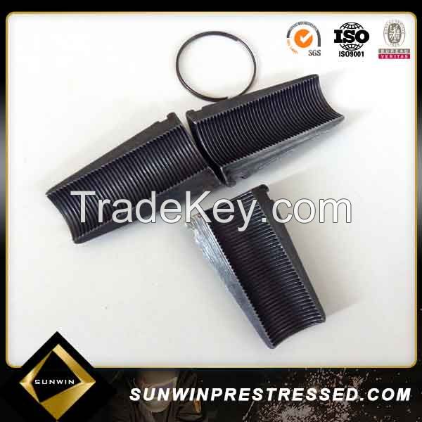 Prestressed Concrete anchor wedge For PC Strand