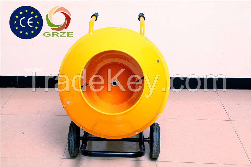 Mini Portable Electric Motor Hand Push Type Cement Mortar Concrete Mixer